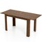 Engineered Wood Extendable Dining Table 47-62 Inch - 4-8 People
